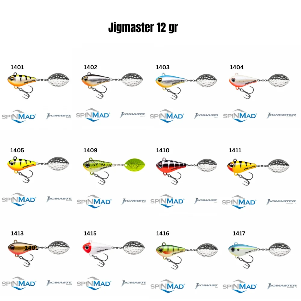 JM12 Spinmad Jig Mater 12 g - Image 1