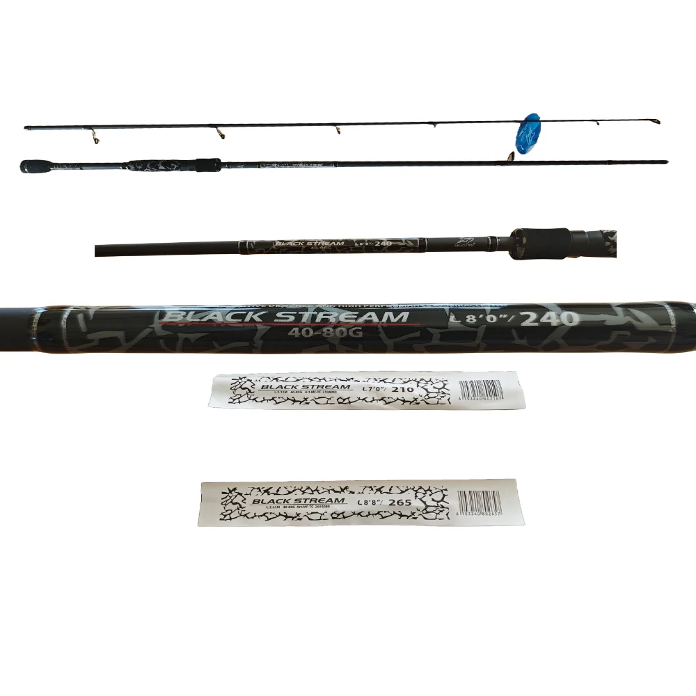 SPIN-BSTR-4080 Spiningas MiracleFish Black Stream 40-80 - Image 1